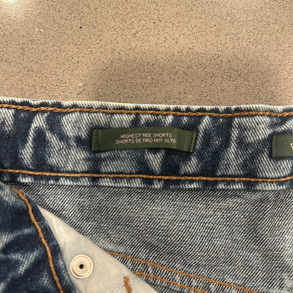 Wild Fable High Rise Jean Shorts - Picture 3 of 4